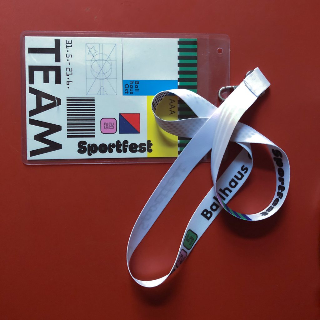 access all areas pass Sportfest Ballhaus OST